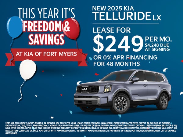 New 2025 Kia Telluride LX